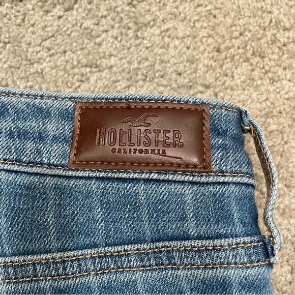 Hollister Ultra High Rise Skinny Ankle Striped Jeans Size 11R 30x27 - Picture 7 of 16